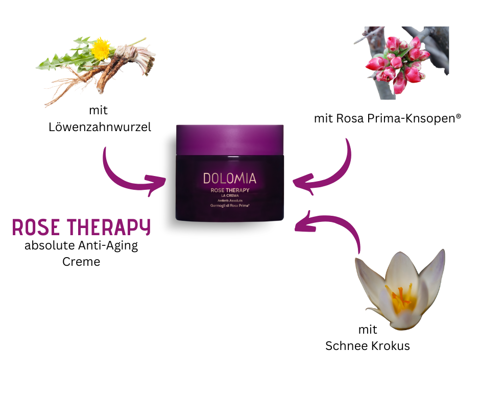 Rose Therapy - absolute Anti-Aging Creme von Dolomia