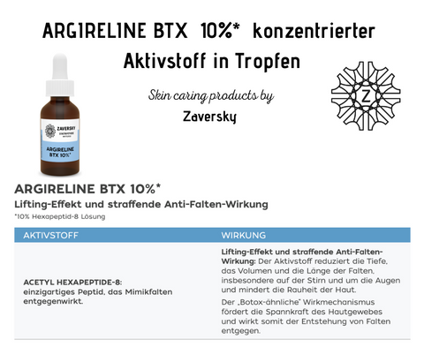 ARGIRELINE BTX  10%*  konzentrierter Aktivstoff in Tropfen