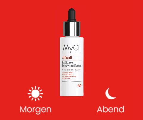 Alfacall - Erneuerndes Leuchtkraft-Serum für Gesicht, Hals, Dekolette von MyCli