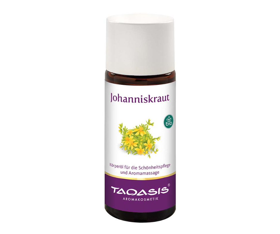 Johanniskrautöl Bio - Basisöl für Schönheitspflege und Aromamassage bei Apotheke Zaversky