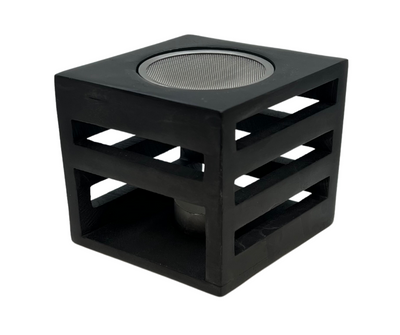 Brenner für ätherische Öle oder Weihrauch Speckstein schwarz bei Apotheke Zaversky