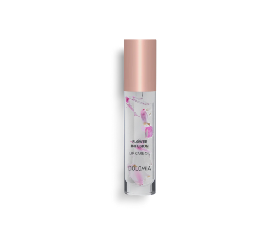 Lippenpflege-Öl von Dolomia - für volle und pralle Lippen - seidiger Glanz und Gloss