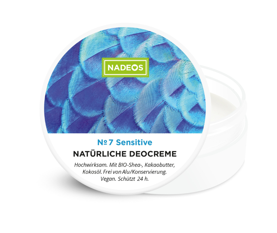 Natürliche Deocreme - NADEOS - Sensitive Nummer 7 bei Apotheke Zaversky