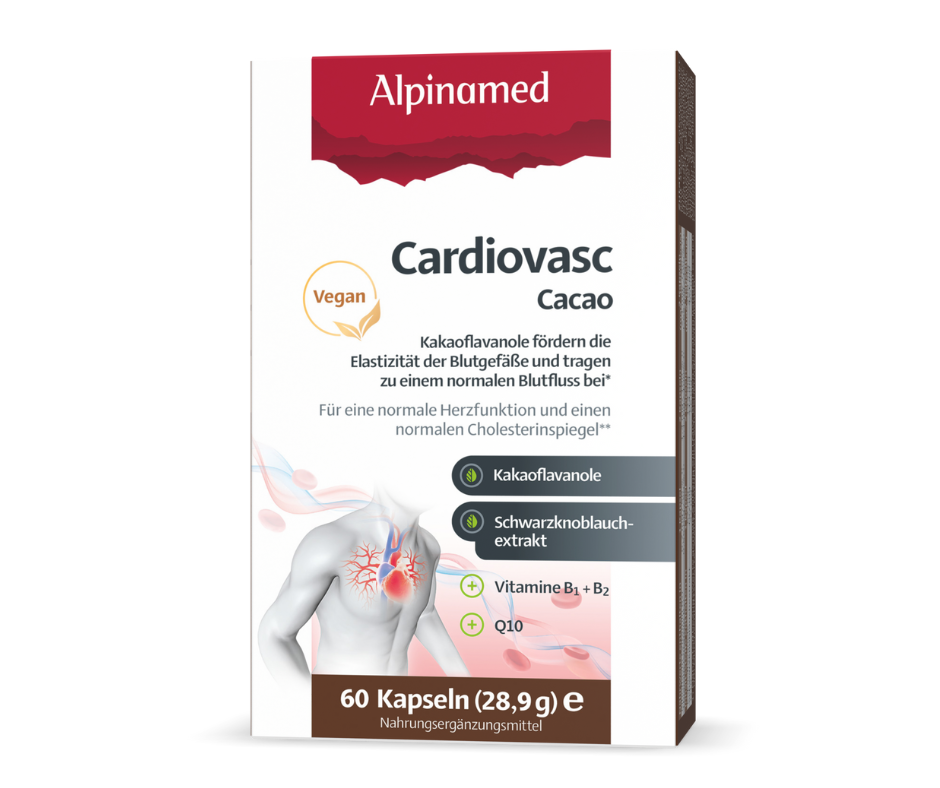 Alpinamed Cardiovasc Cacao - 60 Kapseln bei Apotheke Zaversky