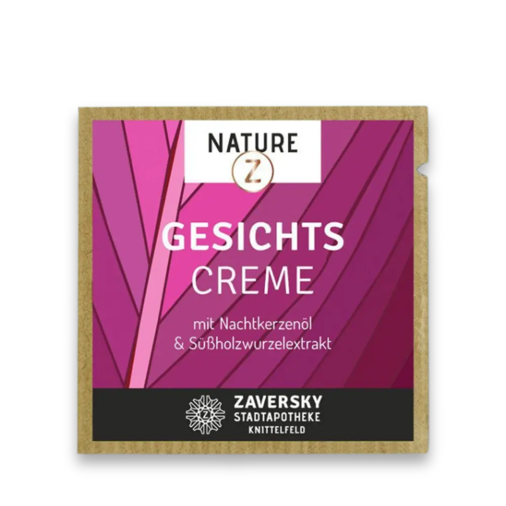 Gesichtscreme-Probe