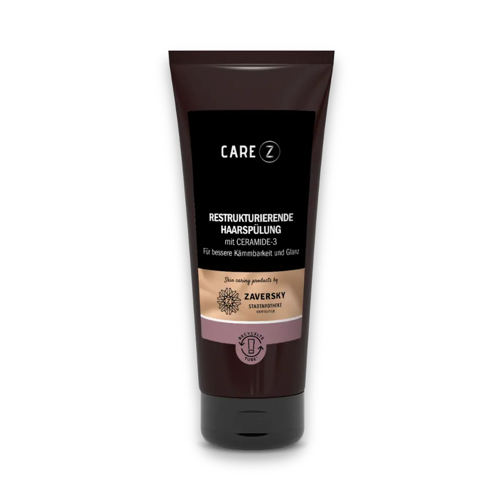 Restrukturierende Haarspülung für bessere Kämmbarkeit und Glanz von CareZ