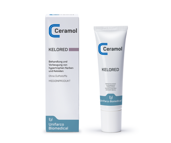 Kelored - Ceramol - Behandlung und Vorbeugung von Narben