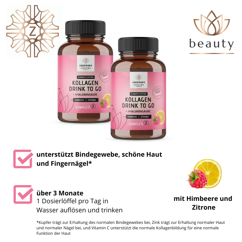 Kollagen SOMMEREDITION mit Hyaluronsäure - NUR SOLANGE DER VORRAT REICHT