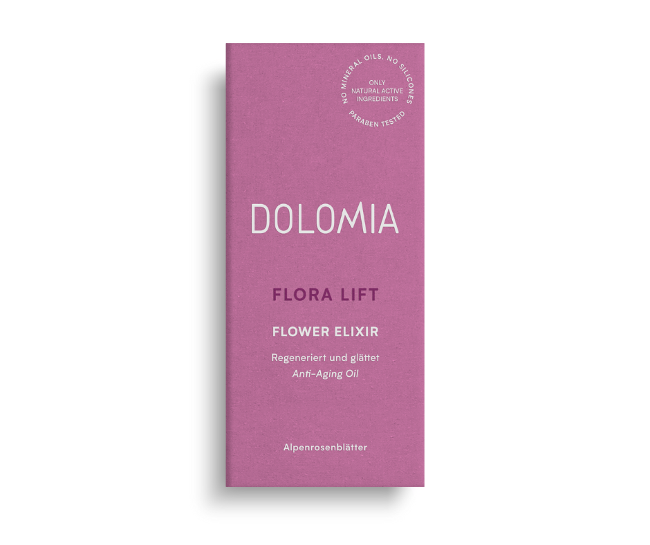 Flora Lift Flower Elixier - regeneriert und glättet Anti-Aging Öl von Dolomia bei Apotheke Zaversky