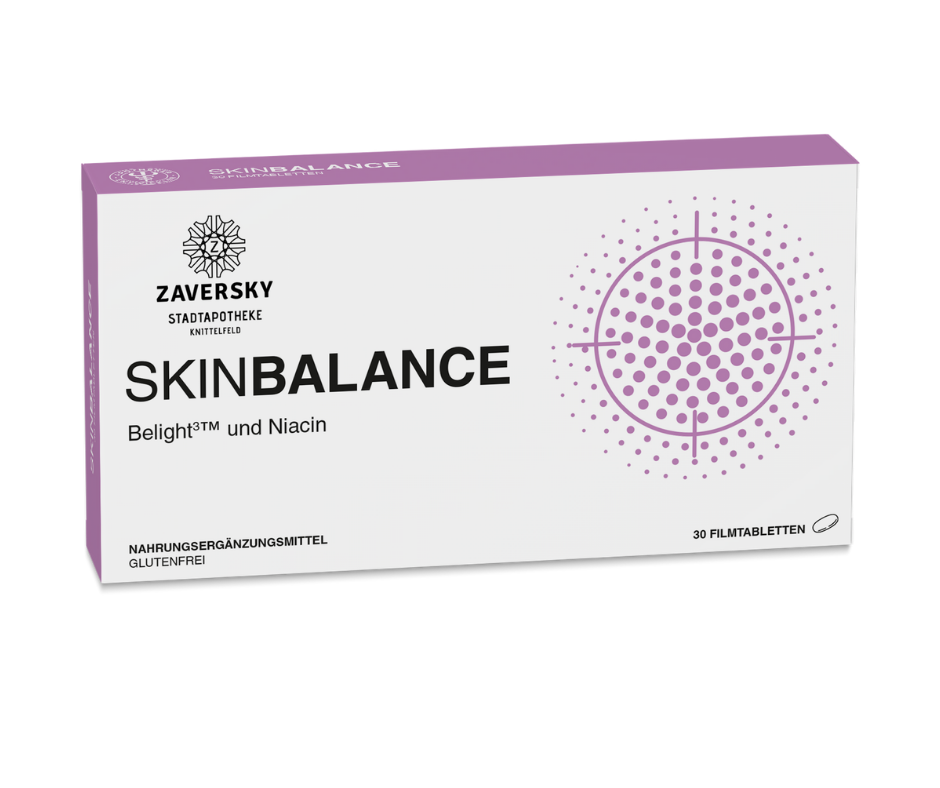 SkinBalance Belight3TM und Niacin bei Apotheke Zaversky