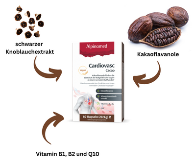 Alpinamed Cardiovasc Cacao - 60 Kapseln bei Apotheke Zaversky
