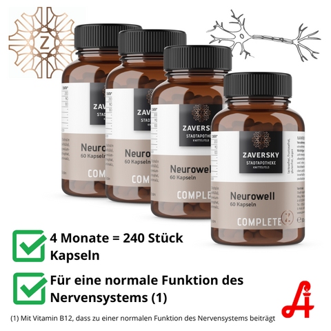 Neurowell Kapseln - der Nervenkomplex