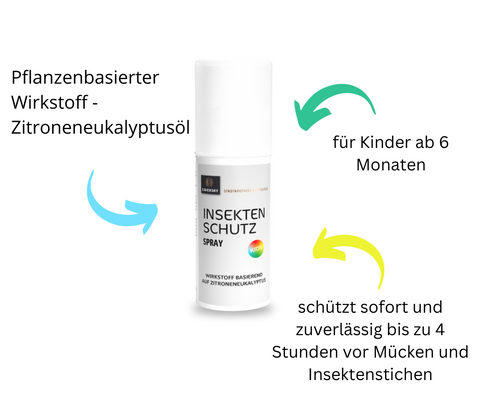 Insektenschutz Spray KIDS - mit Zitroneneukalyptusöl