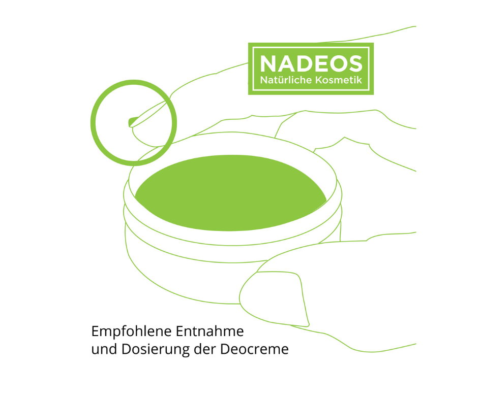 Natürliche Deocreme - NADEOS - Pfirsich Nummer 9