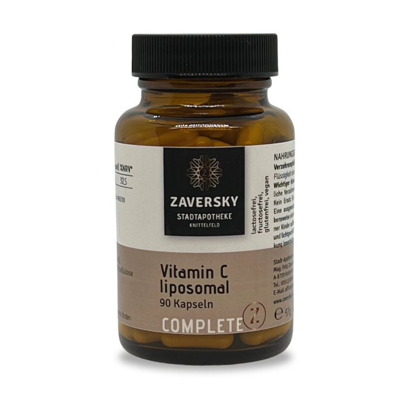 liposomales Vitamin C - die gesunde Basis ihres Immun - & Nervensystems bei Apotheke Zaversky