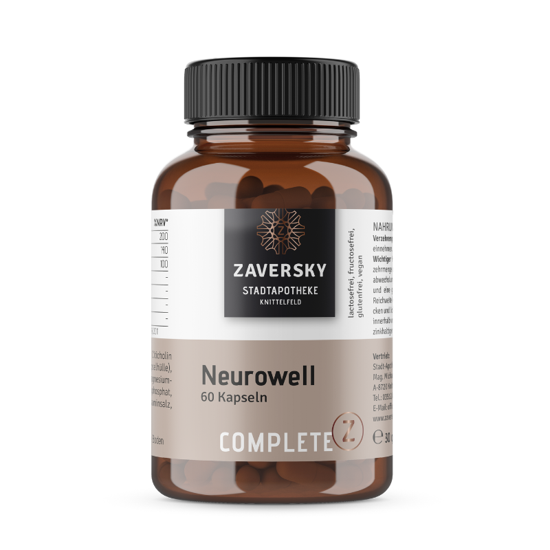 Neurowell Kapseln - der Nervenkomplex