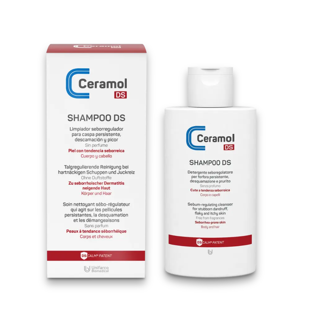 Dermo Shampoo DS - Ceramol - bei juckender Kopfhaut mit/ohne Schuppen