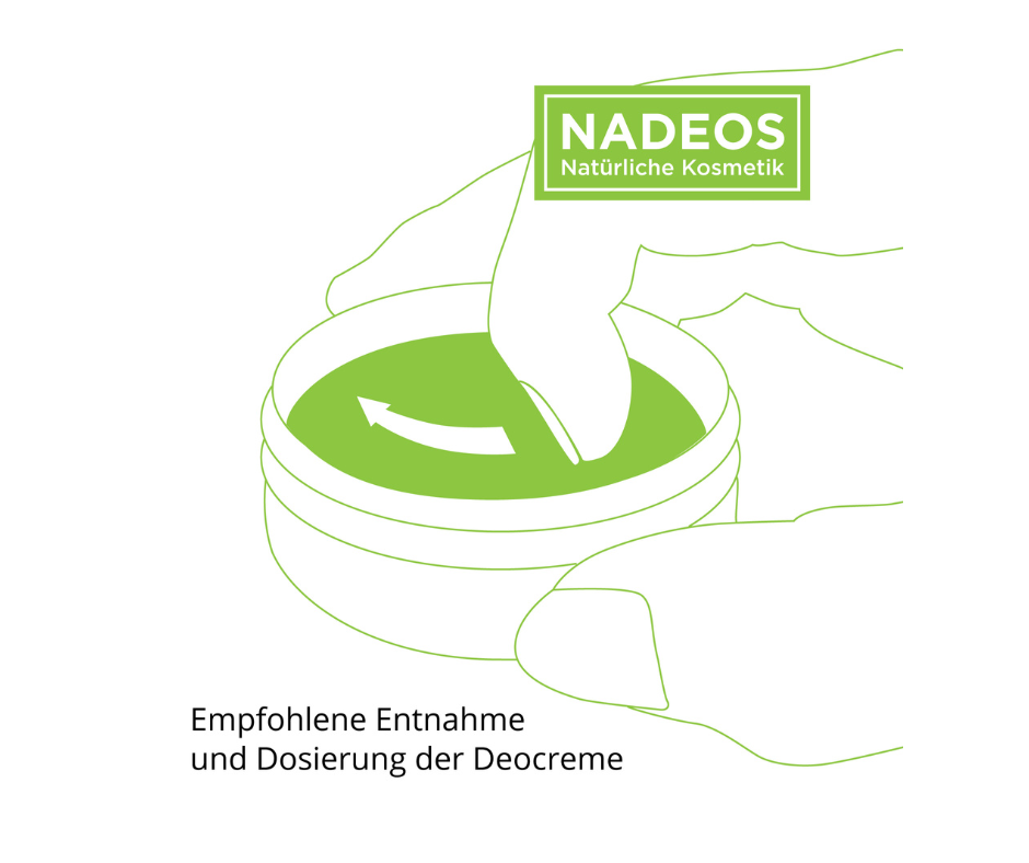 Natürliche Deocreme - NADEOS - Pfirsich Nummer 9