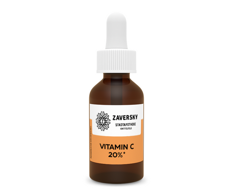Vitamin C 20%  konzentrierter AKTIVSTOFF in Tropfen CareZ