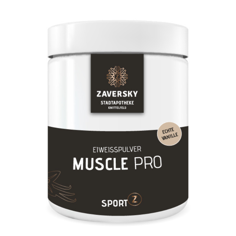 Muscle Pro - Proteindrink mit echter Vanille bei Apotheke Zaversky