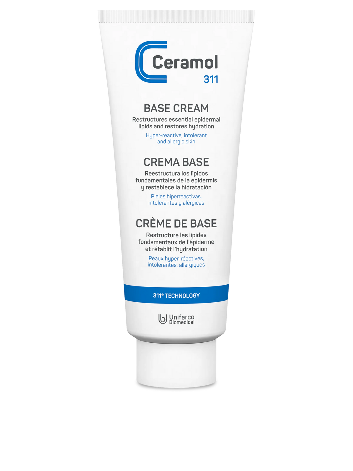 Basiscreme - Ceramol - zieht sehr schnell ein, leichte Textur