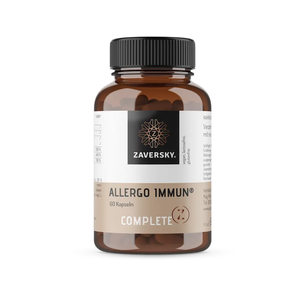 Allergo Immun® CompleteZ – Kapseln mit Quercetin und Tragantwurzel