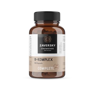 Vitamin B-Komplex - zur Unterstützung des Nervensystems bei Apotheke Zaversky