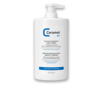 Reinigungsemulsion - Ceramol - für Gesicht und Körper nicht schaumbildend und sehr schonend
