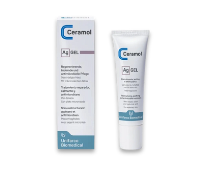 Ag Gel - Ceramol - regeneriert, lindert und wirkt antimikrobiell mit Silber