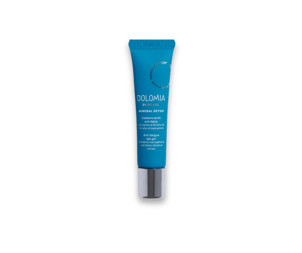 Anti-Fatigue Augen Roll-On Dolomia - für einen jugendlichen Blick - Sofortwirkung, kühlend