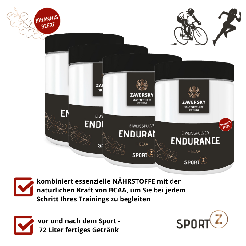 Endurance Sportgetränk mit BCAA - Johannisbeere - ihr Verbündeter beim Ausdauersport