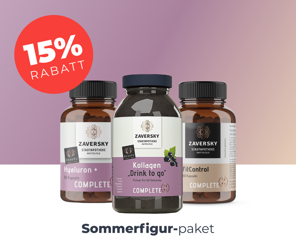 Sommerfigur Paket - Kollagen, Hyaluronsäure+ und FitControl