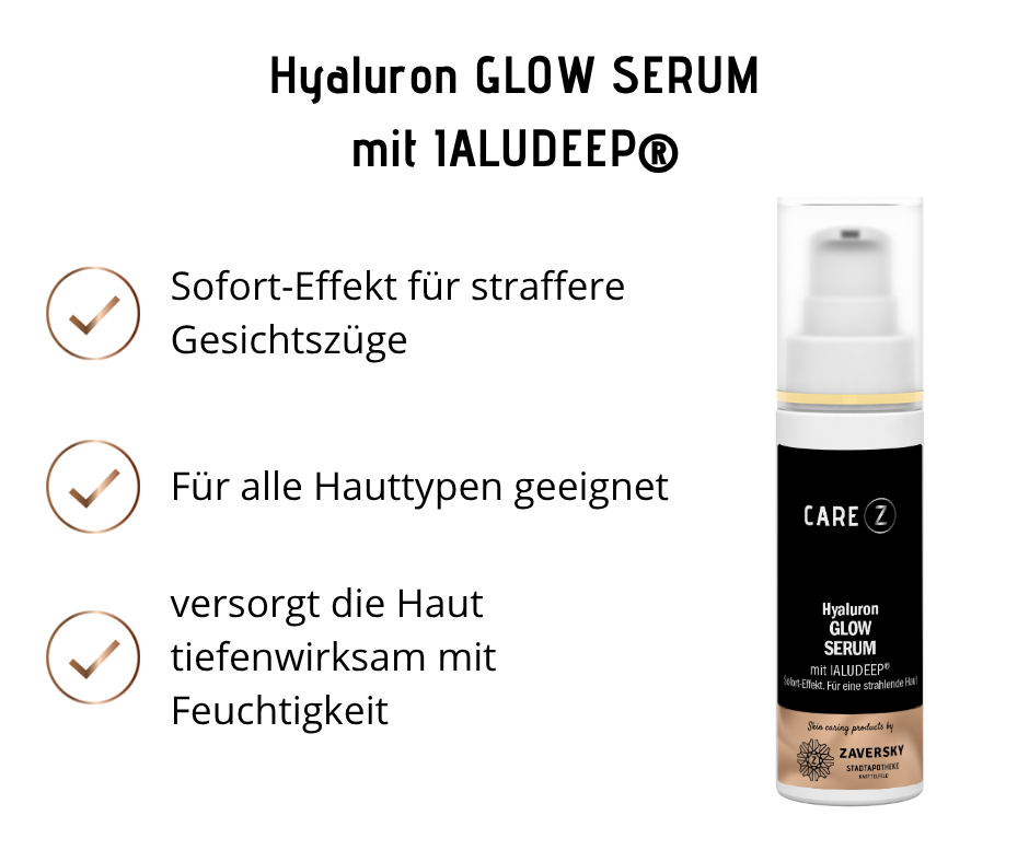 Hyaluron Glow Serum mit IALUDEEP® – strahlender Teint bei Apotheke Zaversky