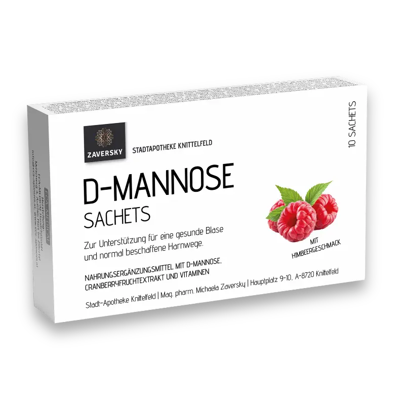 D-Mannose Sachets – Himbeer