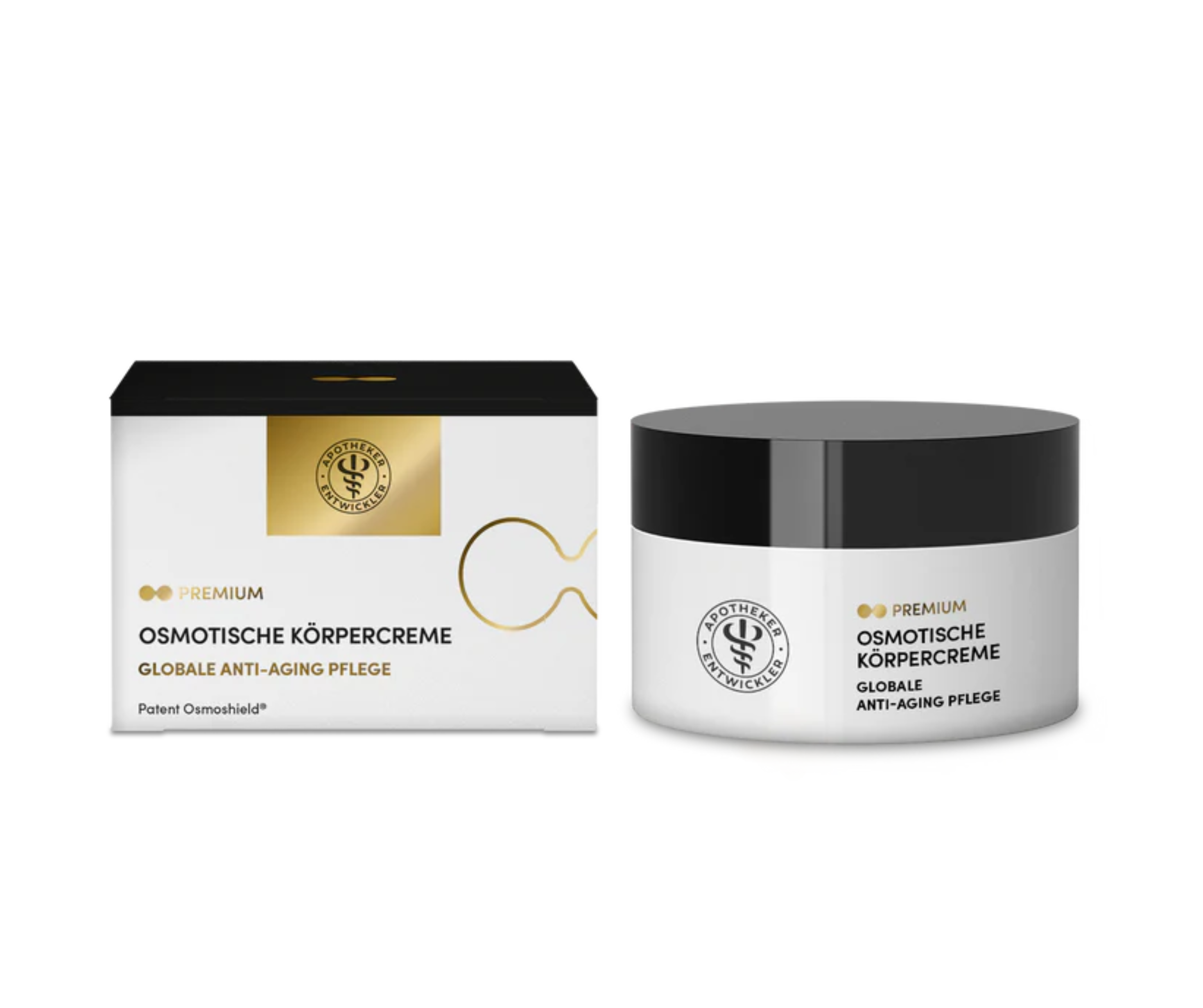 Osmotische Körpercreme - PREMIUM - Globale Anti-Aging Pflege CareZ bei Apotheke Zaversky