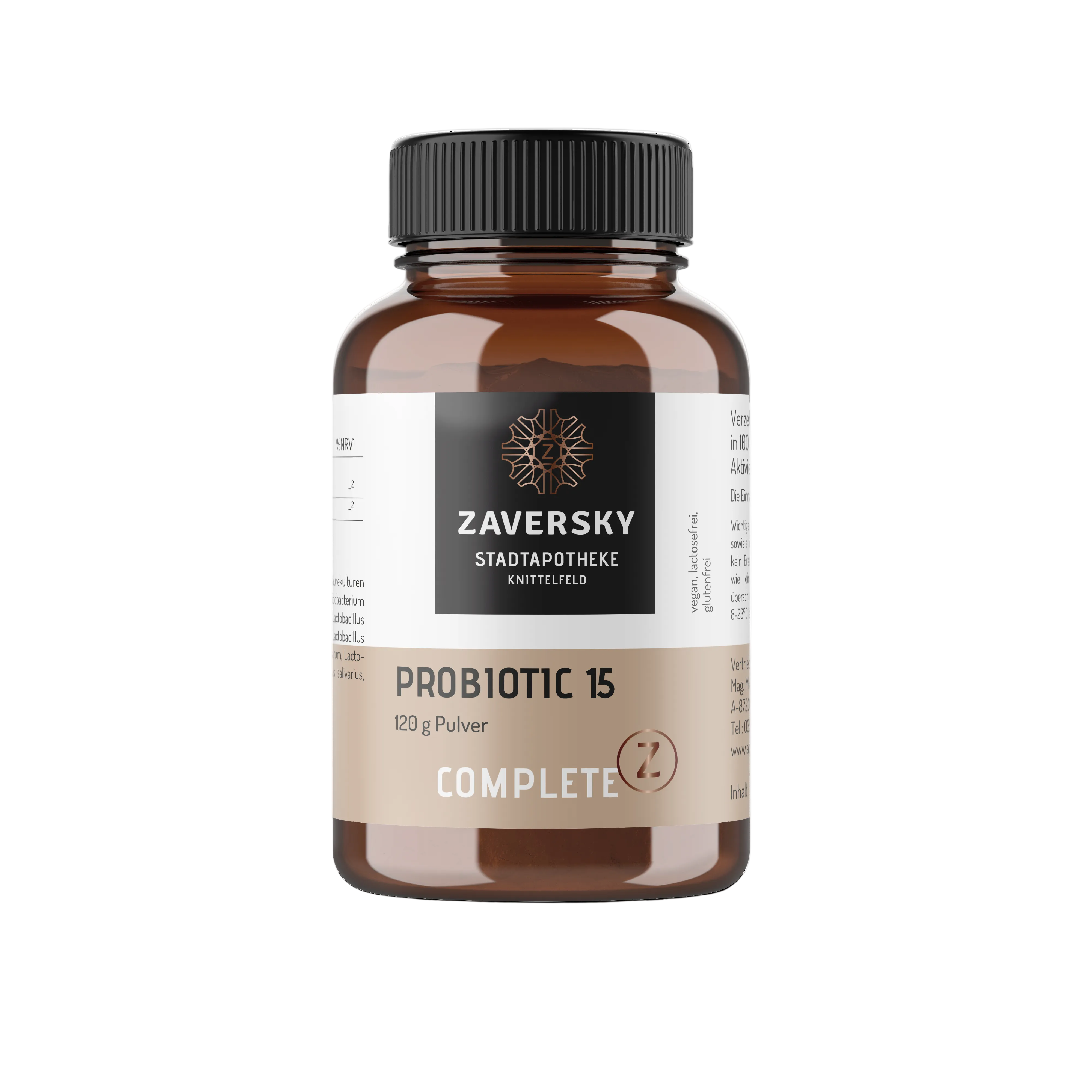 Probiotic 15 Pulver - das Darm Pulver bei Apotheke Zaversky