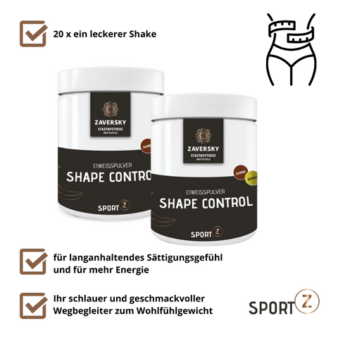 Shape Control Protein Drink - Schoko-Banane - ihr Partner für bewusstes Gewichtsmanagement