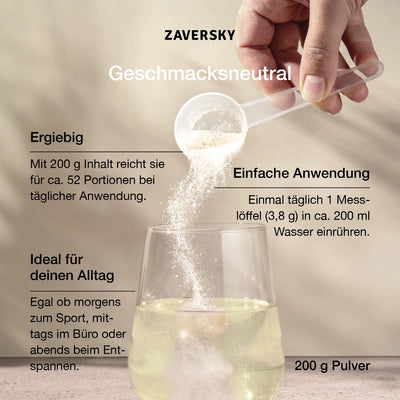 Kollagen Drink to Go "White Edition" (52 Portionen, geschmacksneutral) bei Apotheke Zaversky