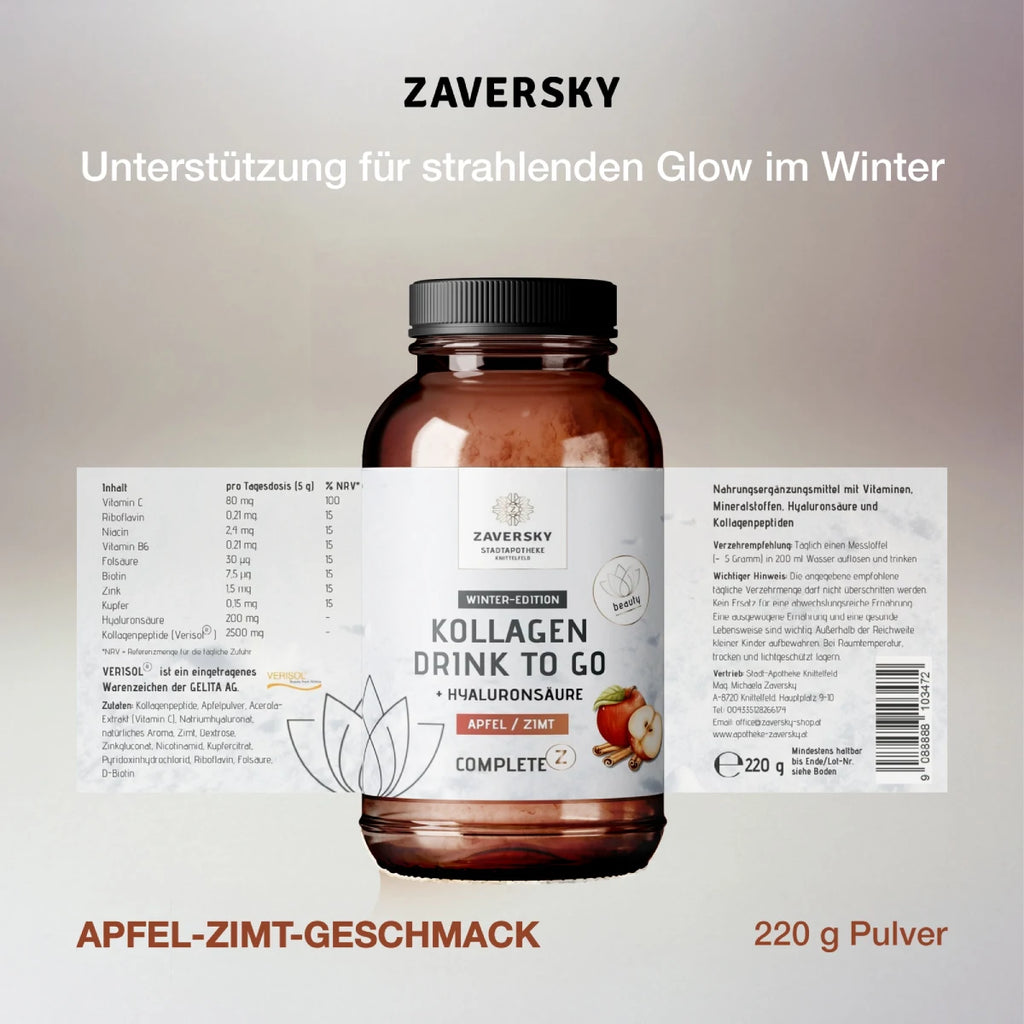 Kollagen Bundle – 3 Sorten für deine tägliche Beauty-Routine bei Apotheke Zaversky