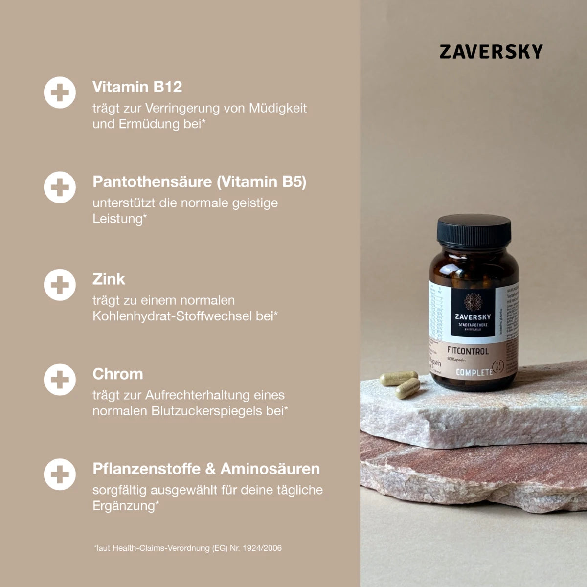 FitControl CompleteZ - Dein Frühlingsboost für Stoffwechsel, Energie & Leichtigkeit bei Apotheke Zaversky