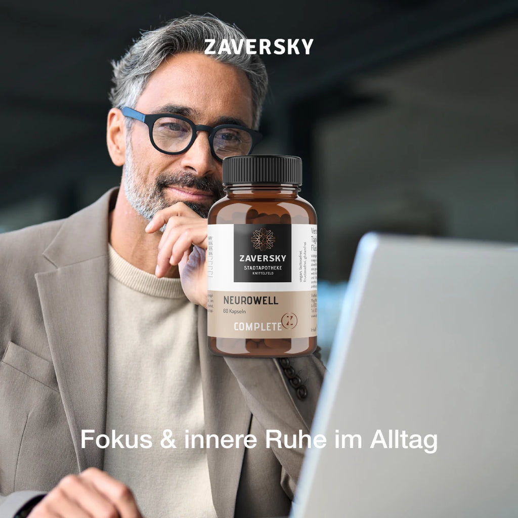 Neurowell Kapseln - der Nervenkomplex mit Citicolin & PEA bei Apotheke Zaversky