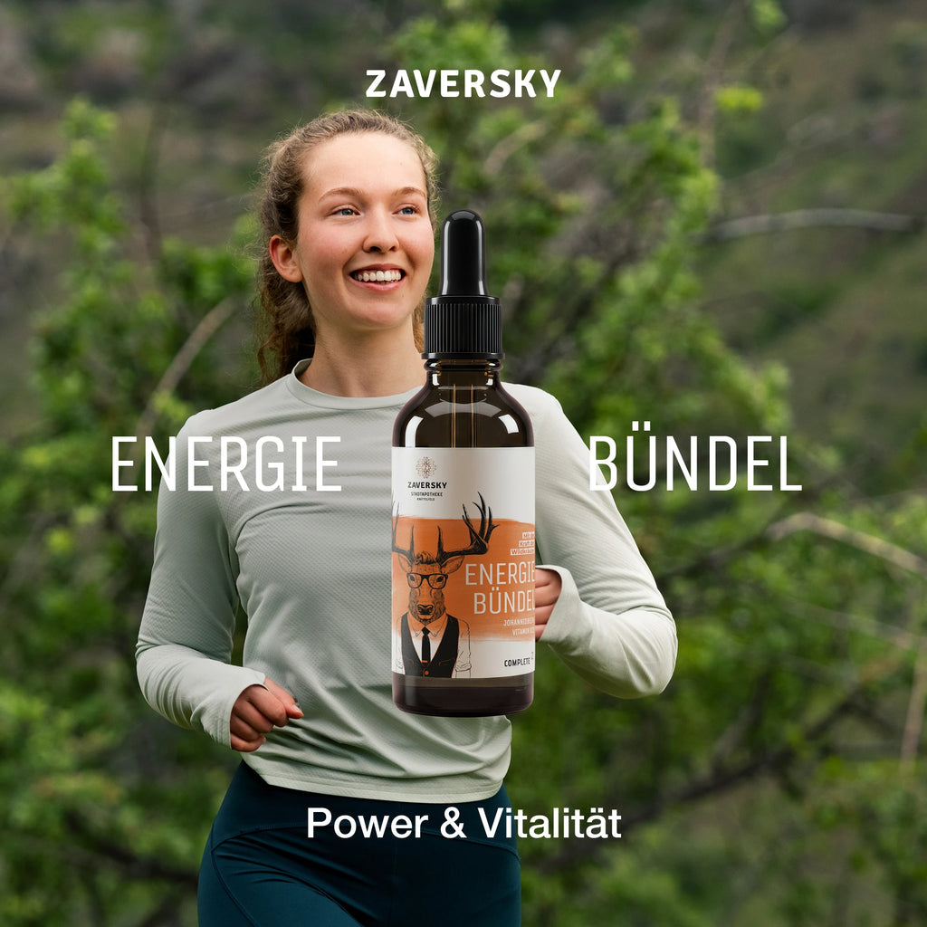 ZAVERSKY ENERGIEBÜNDEL CompleteZ – Power und Vitalität bei Apotheke Zaversky