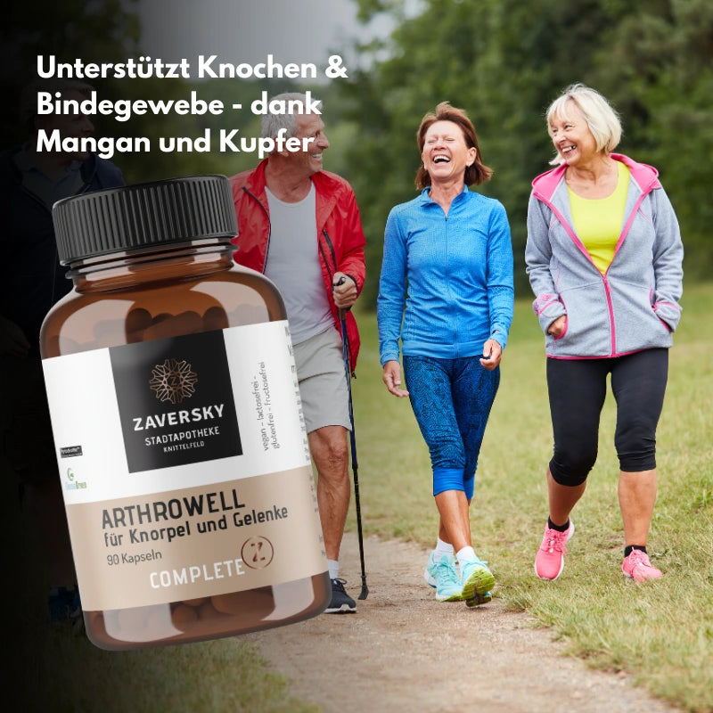 Arthrowell - Vegane Formel mit Vitamin C für Knorpel & Gelenke bei Apotheke Zaversky