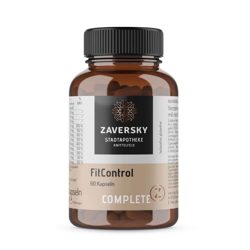 FitControl CompleteZ - Mit Vitamin B12 für Energie & Stoffwechsel bei Apotheke Zaversky