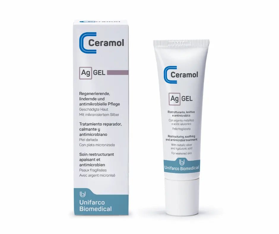 Ag Gel - Ceramol - regeneriert, lindert und wirkt antimikrobiell mit Silber - Kosmetika - Apotheke Zaversky