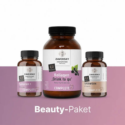 Beauty Paket - Kollagen, Hyaluron, Spermidin - Nahrungsergänzung - Apotheke Zaversky