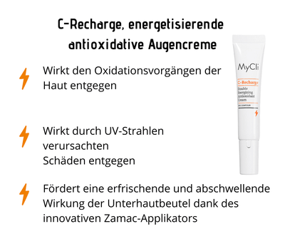 C - Recharge - Energetisierendes antioxidatives Creme für die Augenpartie von MyCli - Kosmetika - Apotheke Zaversky