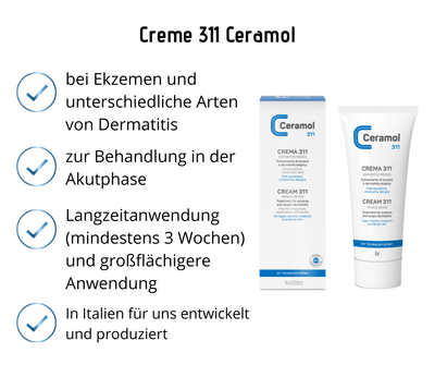 Creme 311 - Ceramol - 75 ml - Kosmetika - Apotheke Zaversky