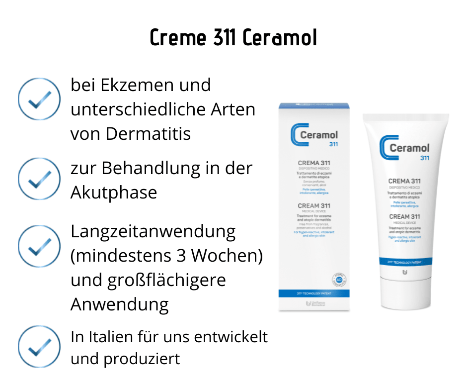 Creme 311 - Ceramol - 75 ml - Kosmetika - Apotheke Zaversky