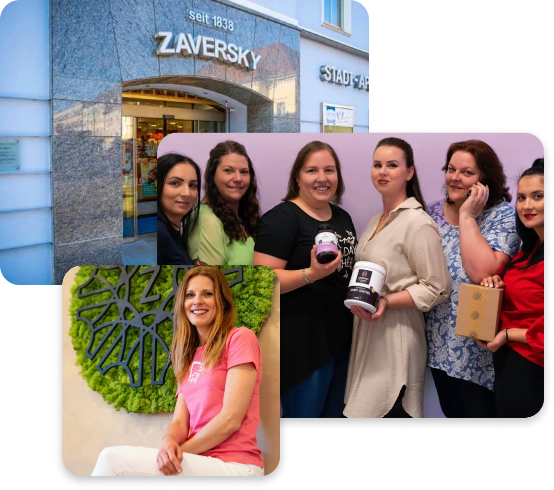 Das Team der Apotheke Zaversky